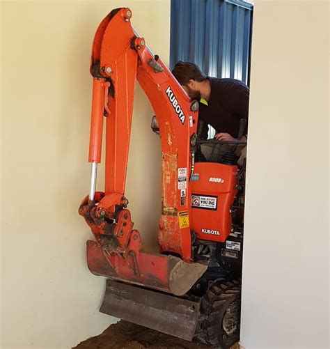 1t mini excavator perth|perth restricted access mini excavators.